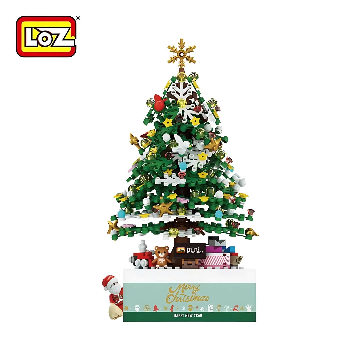 聖誕樹音樂盒迷你積木 Loz Mini