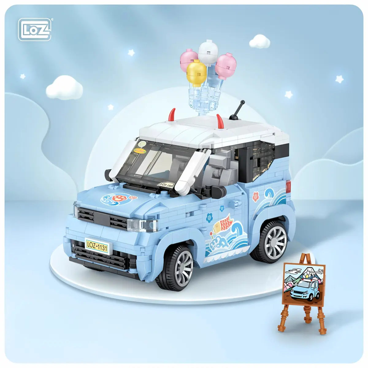 Mini Car 迷你積木 Loz Mini