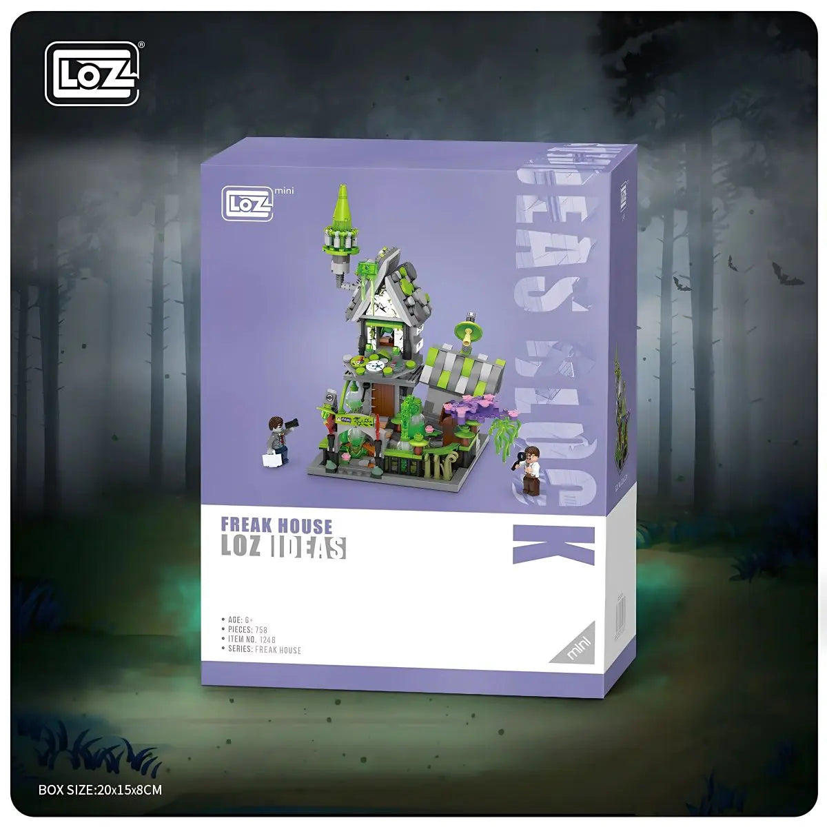 科學怪學埸景迷你積木 Loz Mini