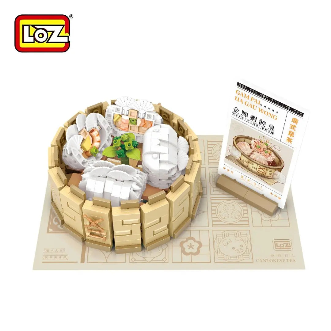 中式點心: 金牌蝦餃皇迷你積木 Loz Mini