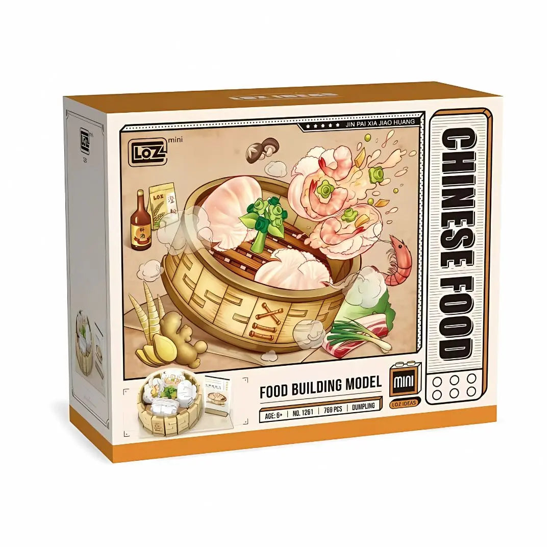 中式點心: 金牌蝦餃皇迷你積木 Loz Mini
