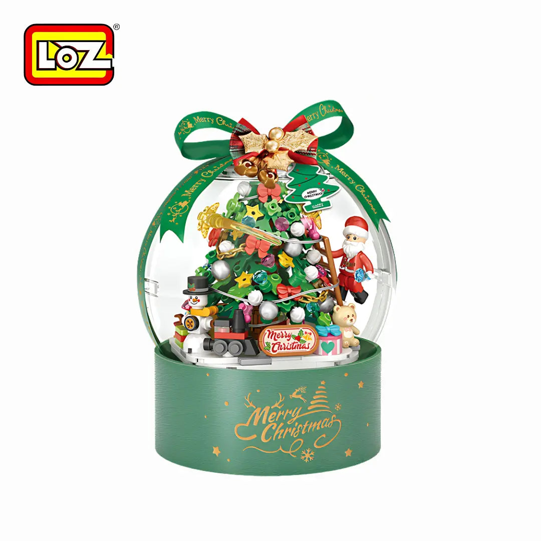 聖誕樹 - 抱抱桶積木聖誕球(亮燈版) LOZ