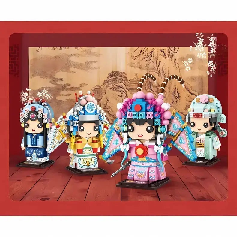 刀馬旦-戲曲經典造形迷你積木 Loz Mini