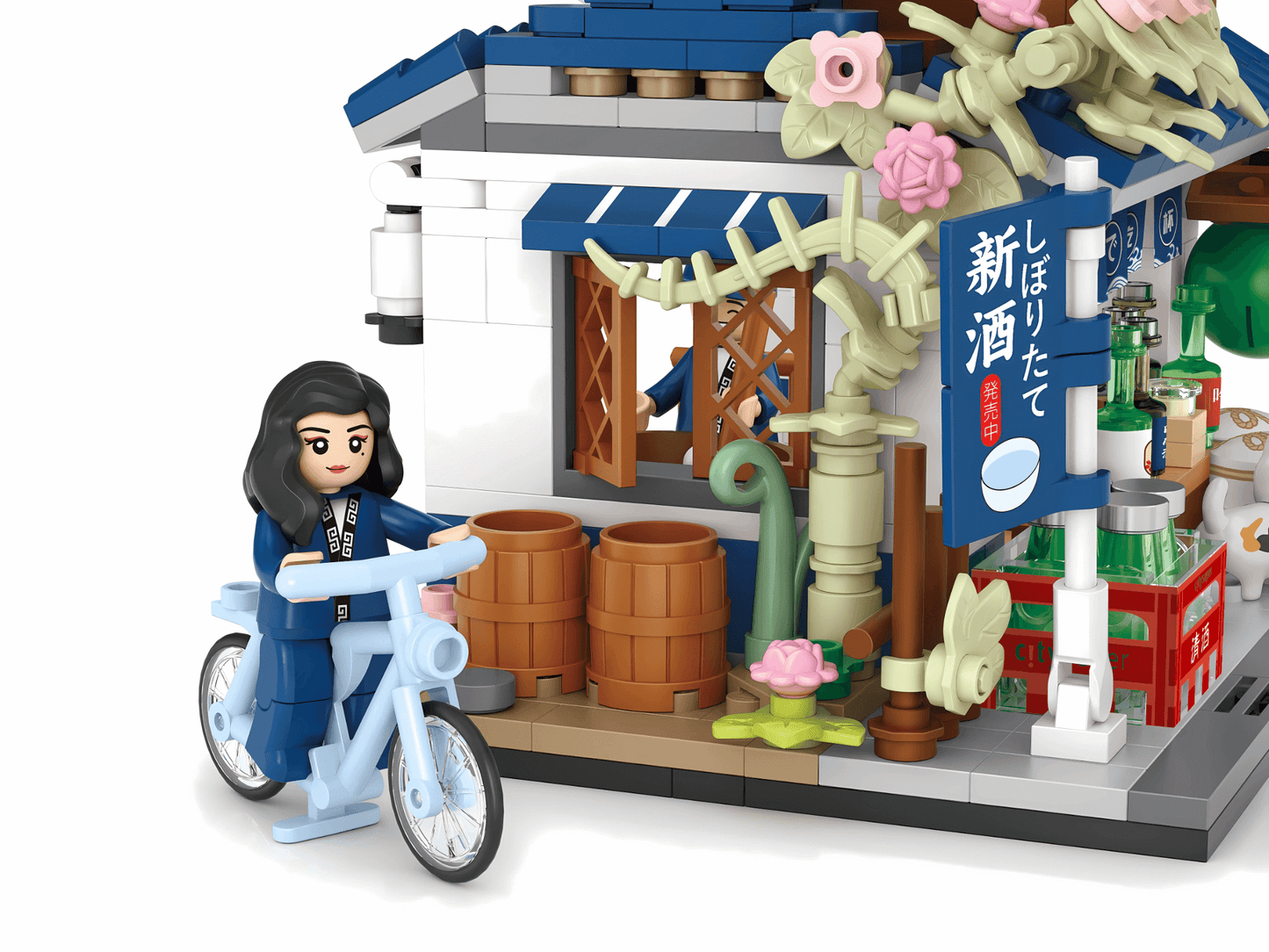 日本酒藏場景 迷你積木(限量版)