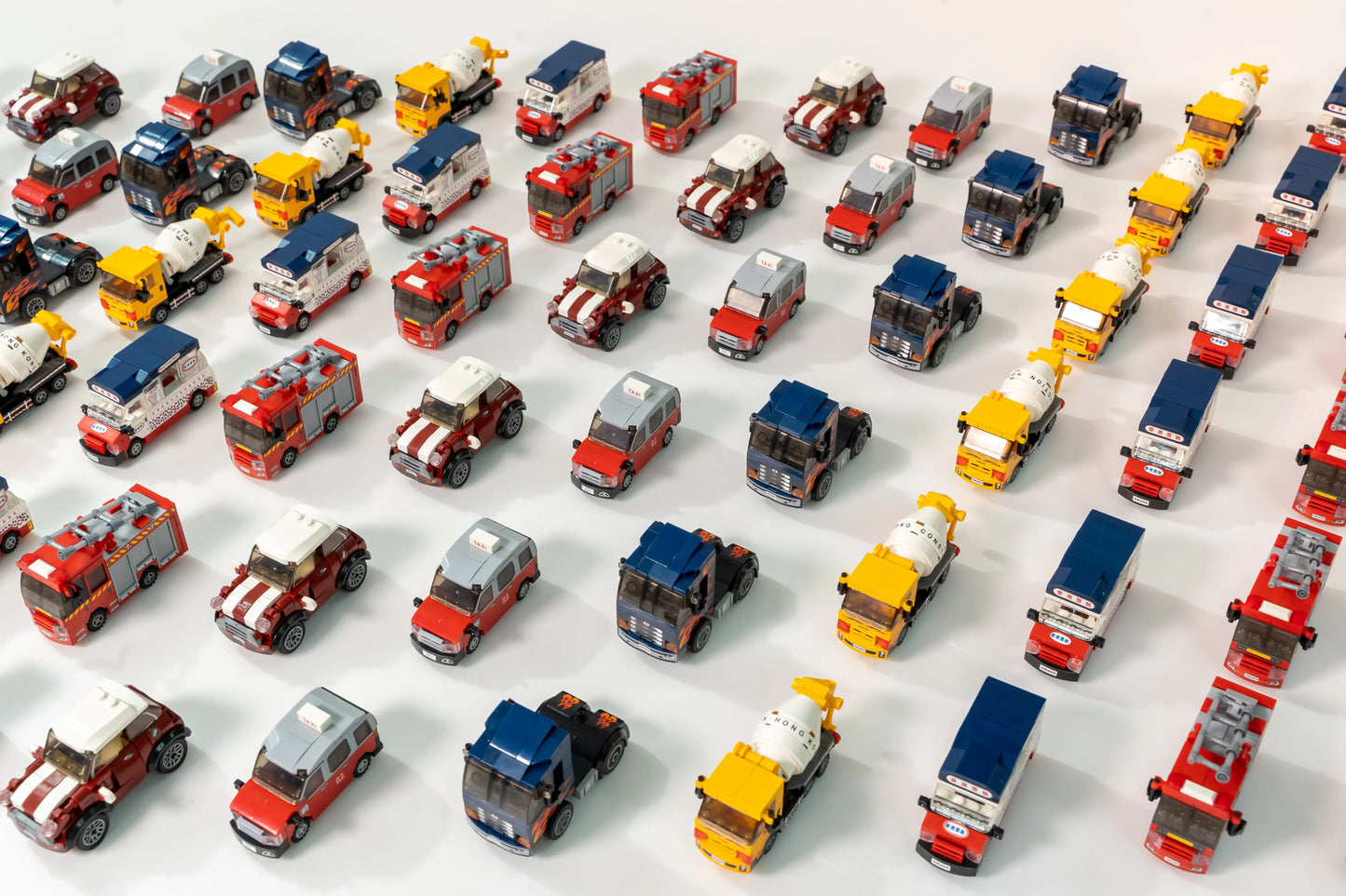 LOZ 香港迷你積木車 第一季|Hong Kong Mini Vehicle Block Set|Hongkong Mini-Fahrzeug Bausteine|城市交通模型 | Urban Car Collectible | 香港街頭經典積木