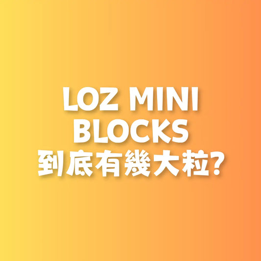 Mini Blocks 有幾大粒 I-Had Creation Limited