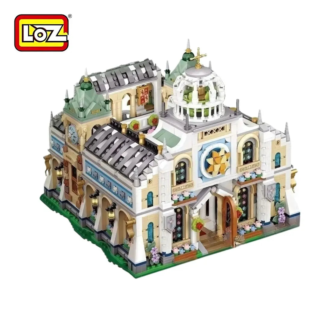 開合式婚禮教堂積木 Loz Mini