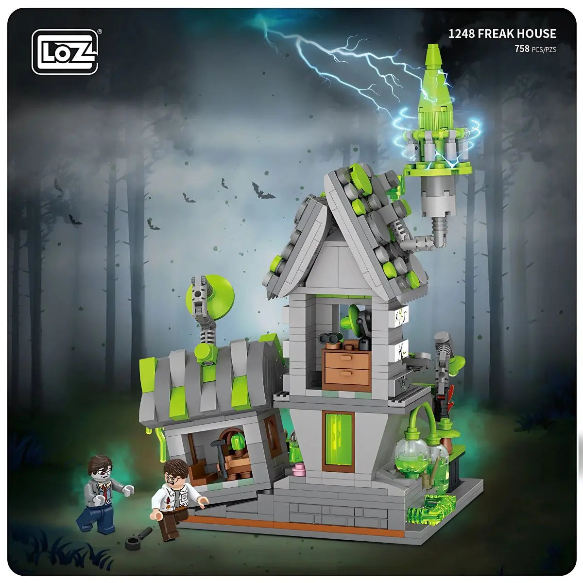 Mini Science House Loz Mini Science Park Mini Building Blocks – I-Had Creation Limited