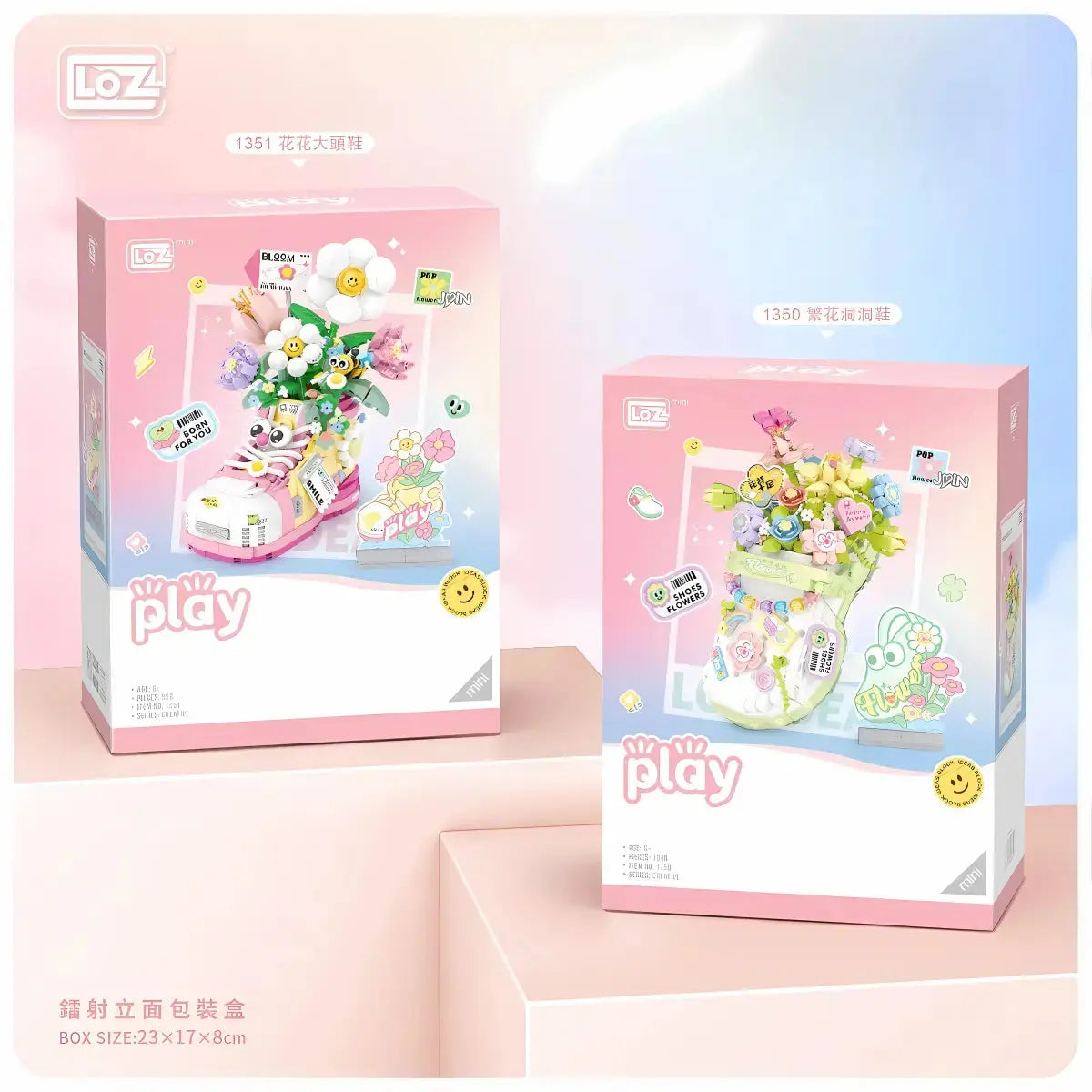 Floral Crocs - Mini Floral Shoes - Loz Mini – I-Had Creation Limited