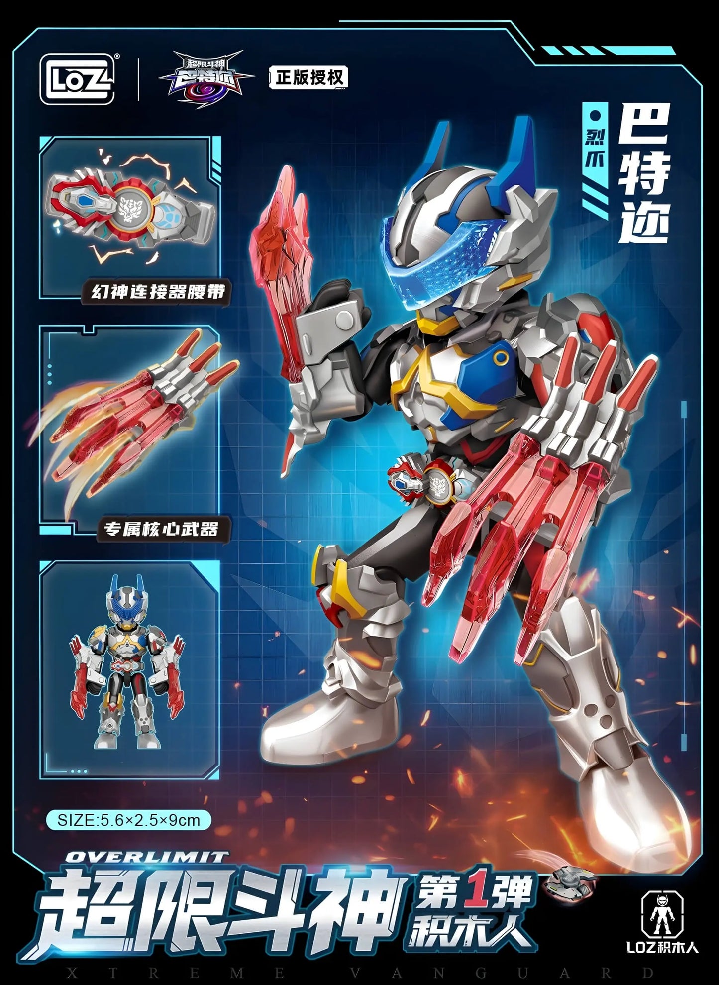 超限鬥神 積木人 第一彈 (3101) LOZ