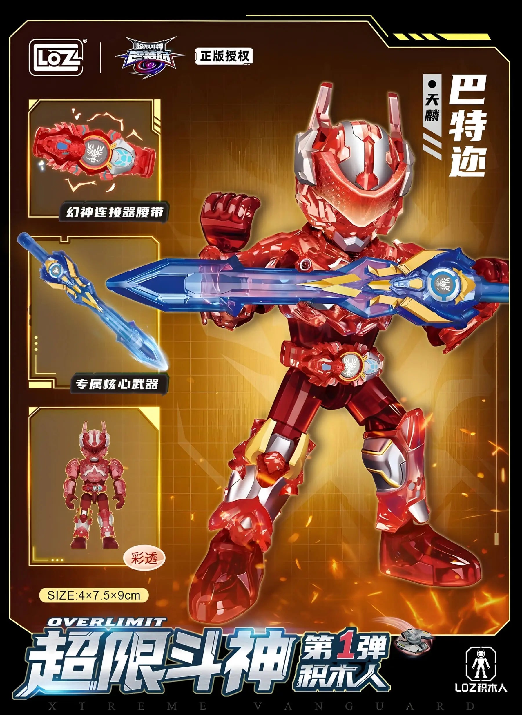 超限鬥神 積木人 第一彈 (3101) LOZ