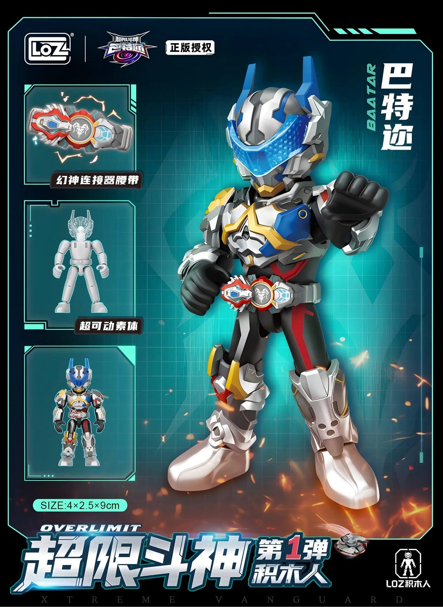 超限鬥神 積木人 第一彈 (3101) LOZ