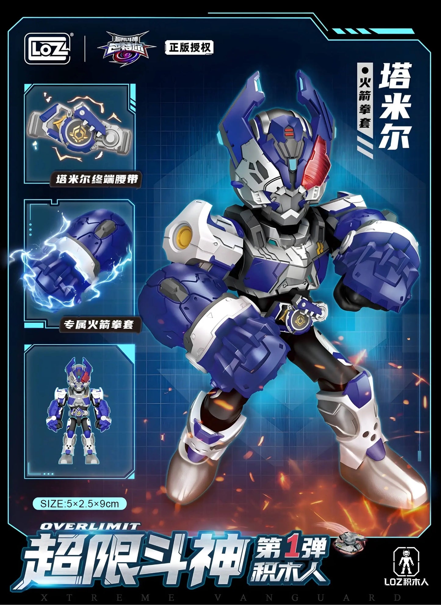 超限鬥神 積木人 第一彈 (3101) LOZ