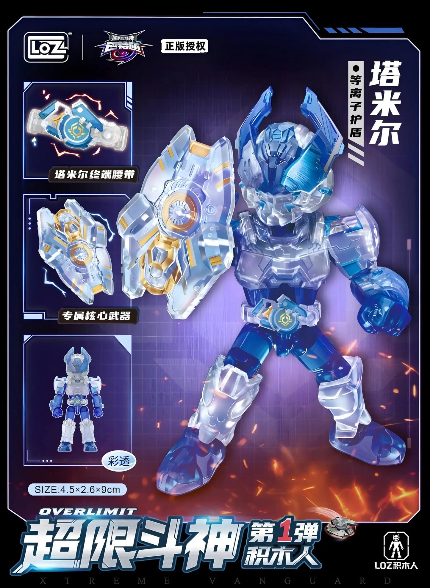 超限鬥神 積木人 第一彈 (3101) LOZ