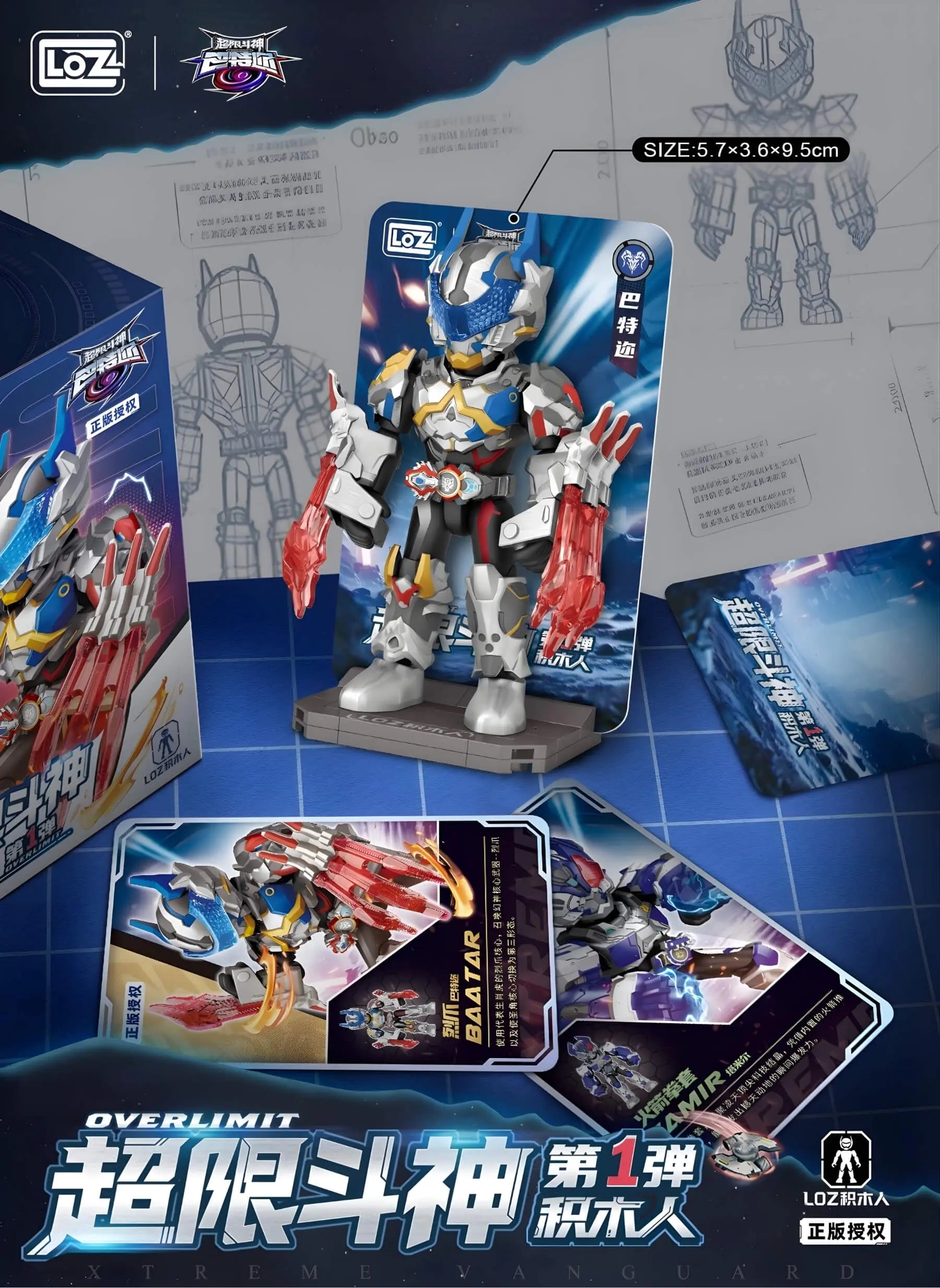 超限鬥神 積木人 第一彈 (3101) LOZ