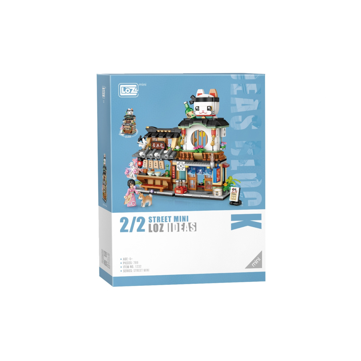 Japanese Izakaya Pub Mini Blocks Building Set
