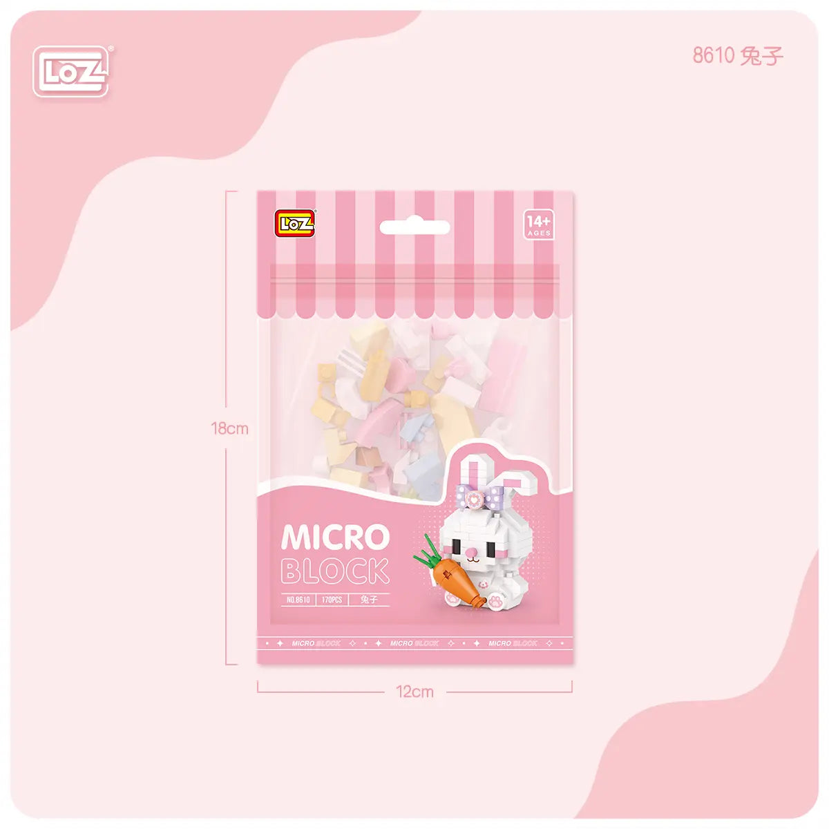 Loz Mini Rabbit Micro-Drill Building Blocks – I-Had Creation Limited