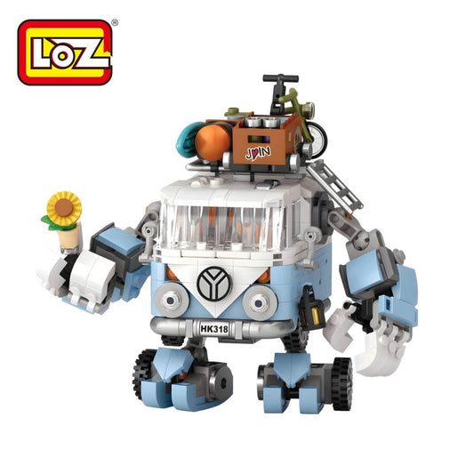 LOZ 露營車機械人 迷你積木｜MechsGURU 系列 (90607)