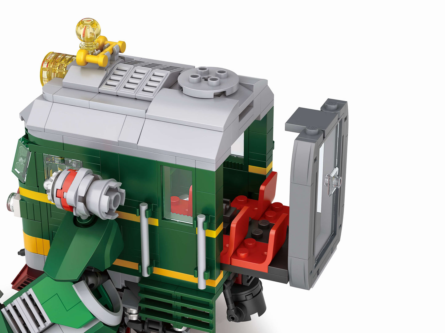 LOZ 綠皮火車機械人 迷你積木｜MechsGURU 系列 (90615)