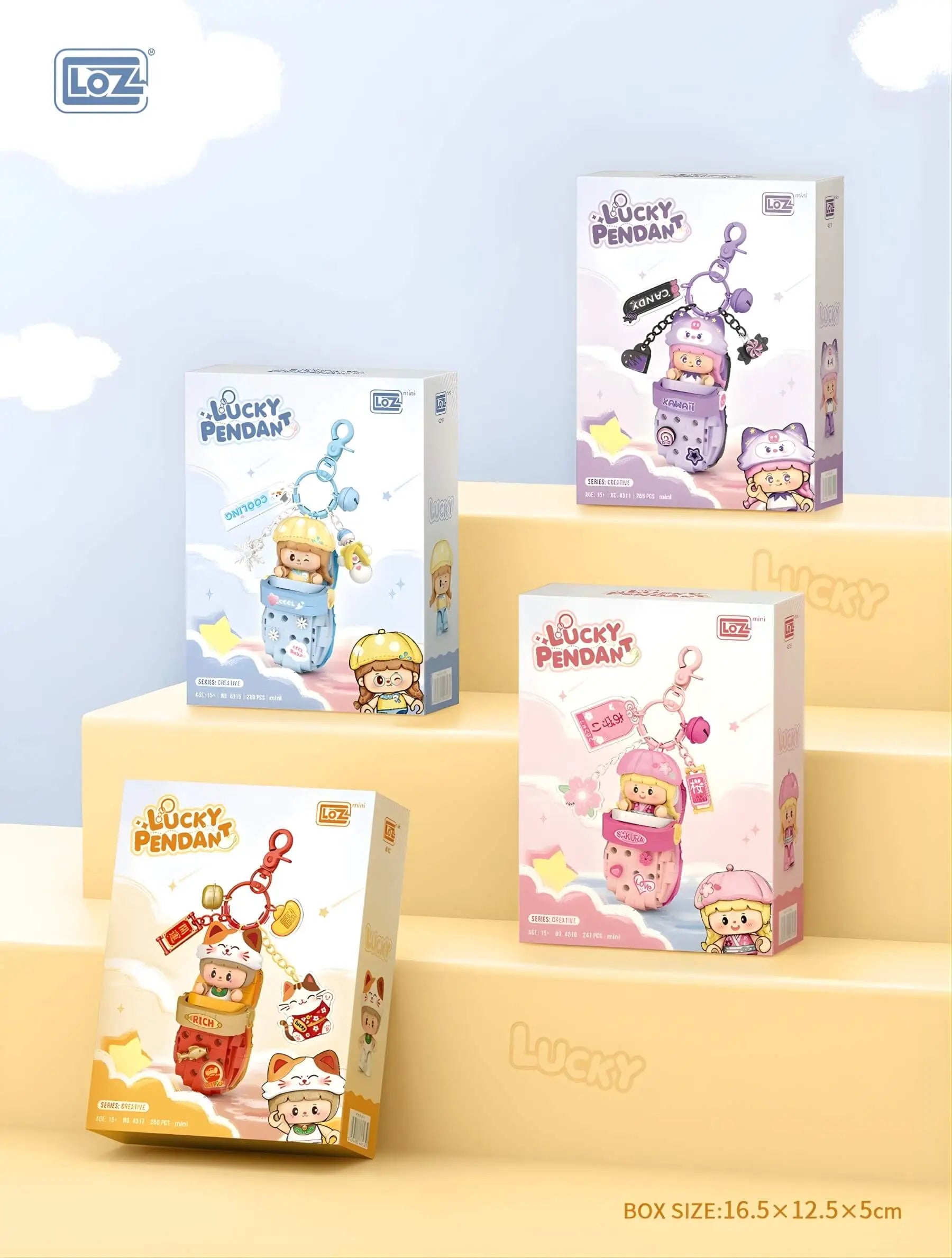 HK｜LOZ 怪可愛 積木掛件 4313 Lucky Pendant 黑粉怪獸主題迷你積木鑰匙扣
EN｜LOZ Lucky Pendant cute monster keychain building blocks 4313 black pink mini brick charm
DE｜LOZ Lucky Pendant süßes Monster Schlüsselanhänger Mini Bausteine 4313