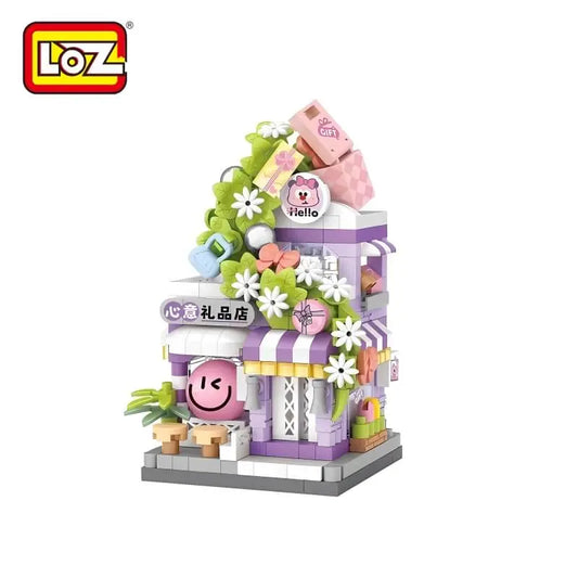 LOZ 禮品店 微鑽積木｜Gift Shop Mini Building Block｜Geschenk-Laden Micro-Baustein｜Street Mini Series | Cute Micro City Building