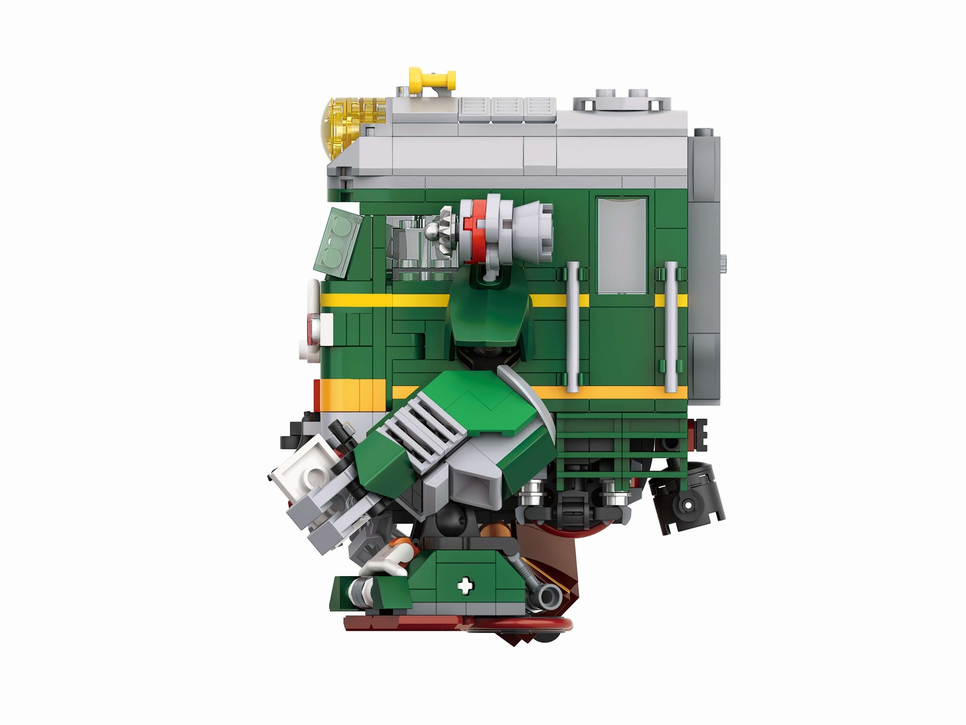 LOZ 綠皮火車機械人 90615 迷你積木 MechsGURU 系列 ｜LOZ Greeniron Express mecha mini building blocks 90615｜LOZ Greeniron Express Roboter Mini-Bausteine 90615