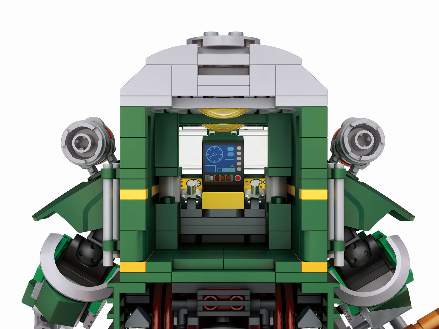 LOZ 綠皮火車機械人 90615 迷你積木 MechsGURU 系列 ｜LOZ Greeniron Express mecha mini building blocks 90615｜LOZ Greeniron Express Roboter Mini-Bausteine 90615