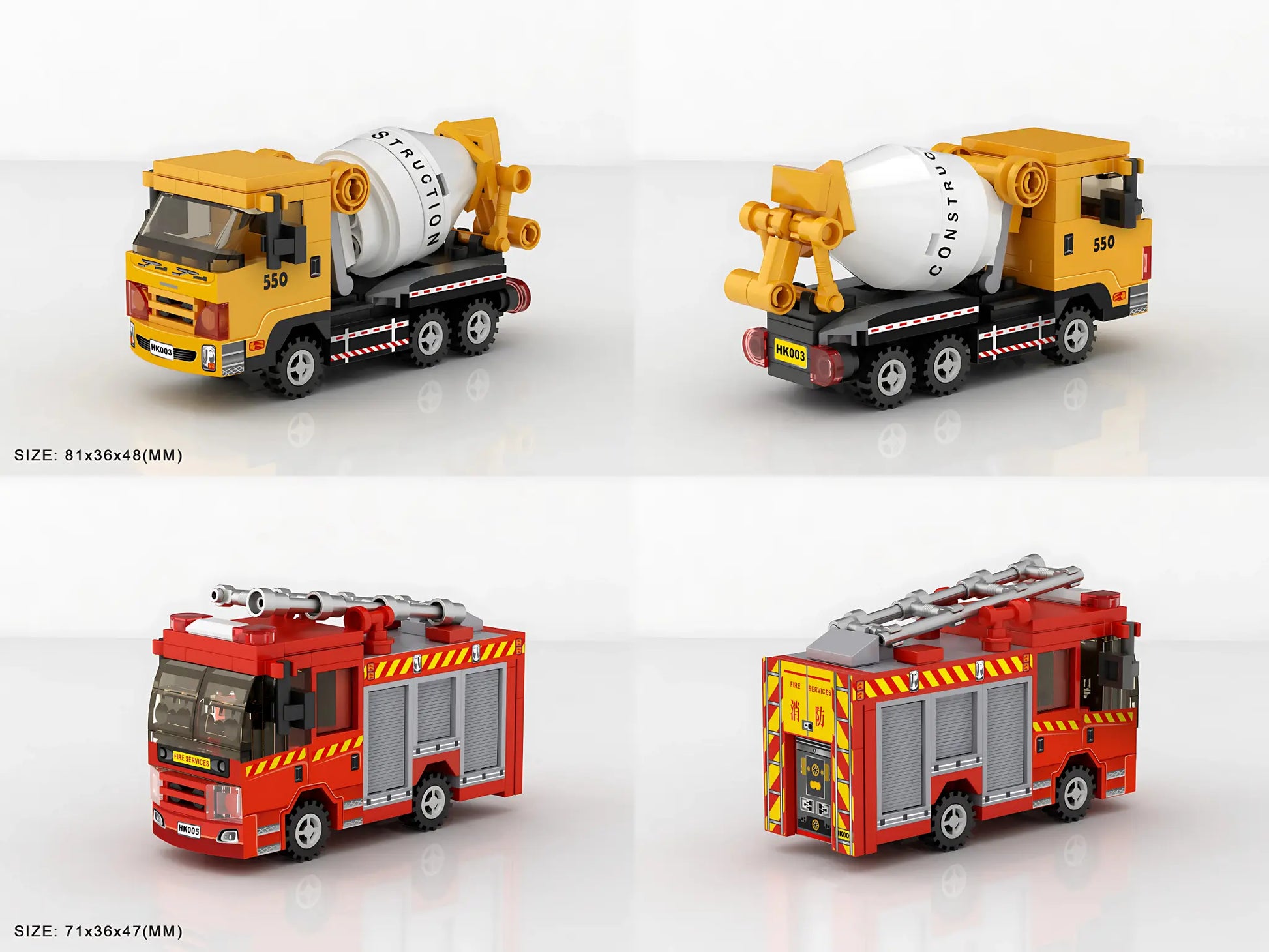 LOZ 香港迷你積木車 第一季｜Hong Kong Mini Vehicle Block Set｜Hongkong Mini-Fahrzeug Bausteine｜城市交通模型 | Urban Car Collectible | 香港街頭經典積木