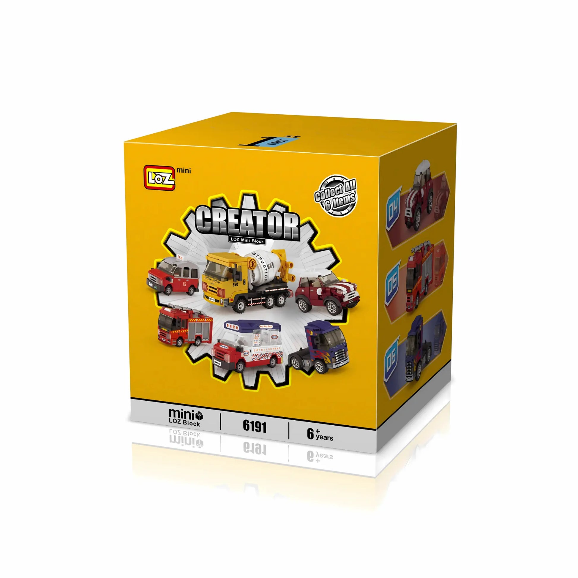 LOZ 香港迷你積木車 第一季｜Hong Kong Mini Vehicle Block Set｜Hongkong Mini-Fahrzeug Bausteine｜城市交通模型 | Urban Car Collectible | 香港街頭經典積木