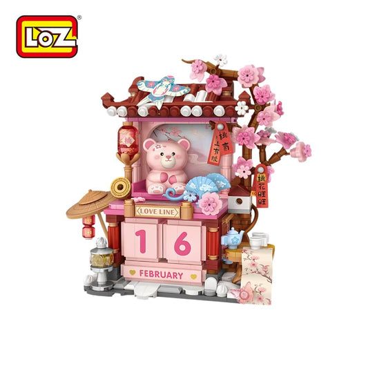 LOZ 桃運當頭 萬年歷 迷你積木 (4814)