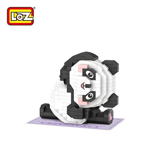 LOZ 瑜伽熊貓 微鑽積木｜LOZ Yoga Panda Mini Blocks｜LOZ Yoga Panda Micro-Baustein Set