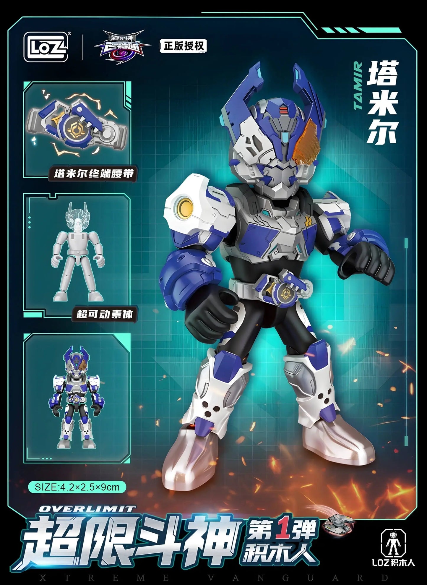 HK｜LOZ 超限鬥神 第一彈 全系列角色展示 含隱藏款 EN｜Overlimit minifigure series 1 blind box collection DE｜Overlimit minifigure series komplette Figurenübersicht mit Geheimfigure
