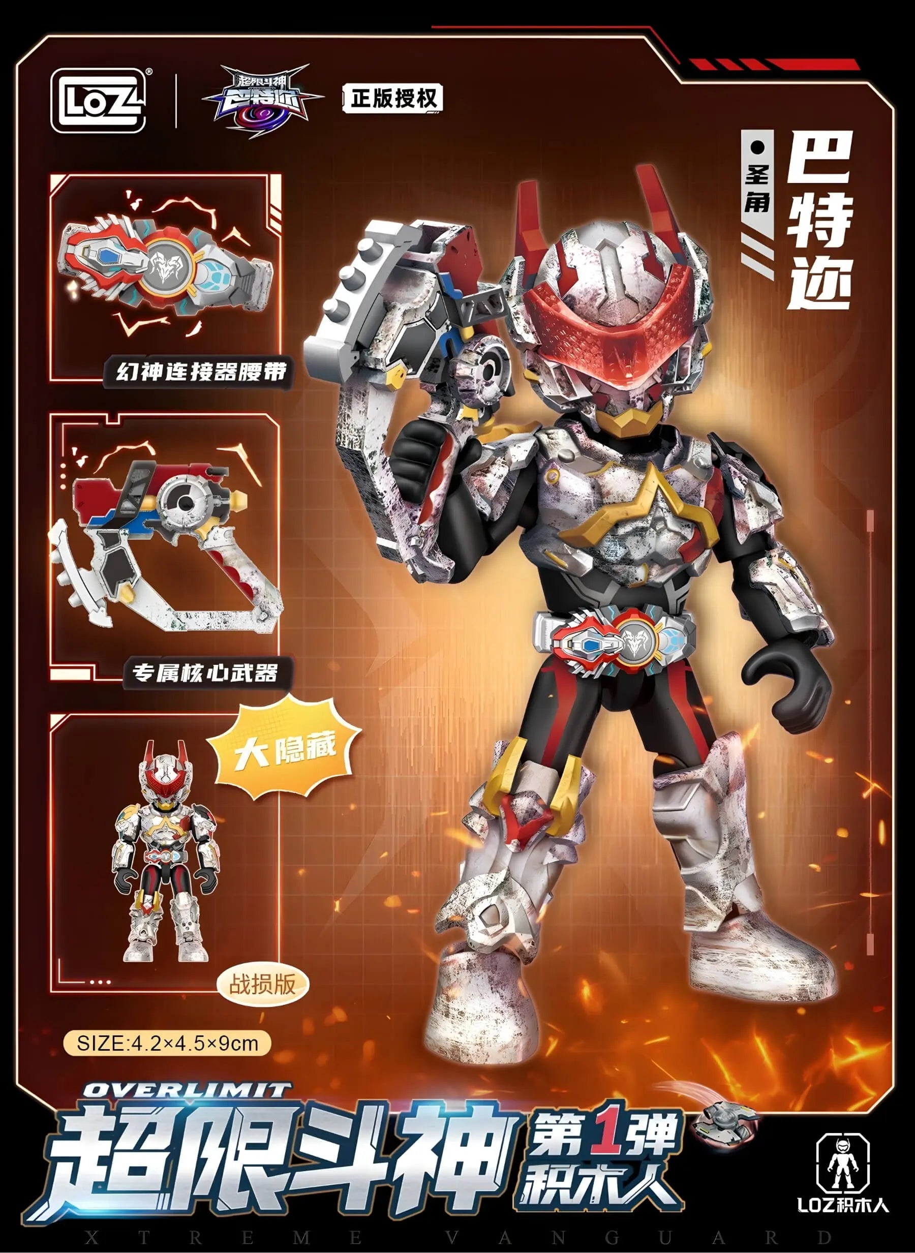 HK｜LOZ 超限鬥神 第一彈 全系列角色展示 含隱藏款 EN｜Overlimit minifigure series 1 blind box collection DE｜Overlimit minifigure series komplette Figurenübersicht mit Geheimfigure