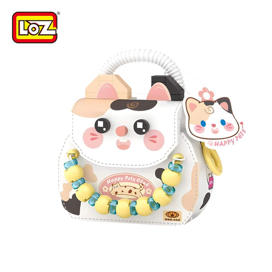 LOZ 萌趣貓咪包 微鑽積木｜Sweet Cat Bag Micro Block Set｜Süße Katzen-Tasche Bausteine｜可愛貓咪造型手袋積木 | Cute Handbag Building Toy | Gift for Cat Lovers